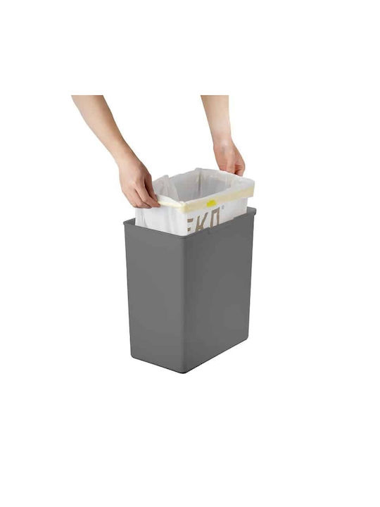 Eko Waste Bin Waste Plastic with Photocell Gray 20lt 1pcs