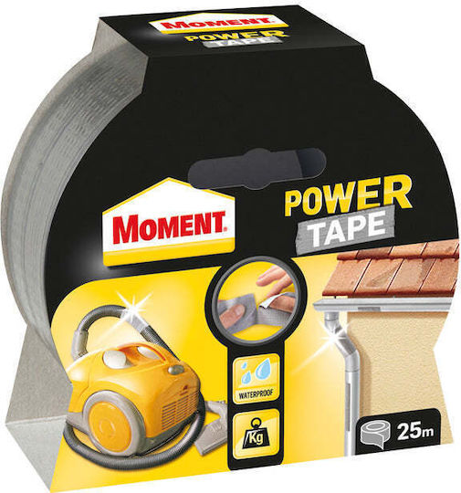 AWTools Super Strong Самозалепваща Лента за тъкани Silver 25м 1бр