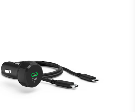 Încărcător Auto Hama Usb-c Pd 25w 1 M Negru