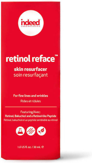 Indeed Labs Retinol Reface Cremă de Fata pentru Anti-îmbătrânire & Imperfecțiuni cu Retinol & Bakuchiol 30ml