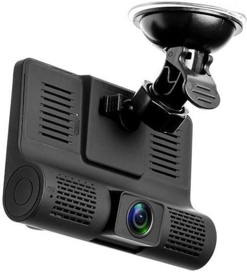 Full Hd Car Dvr Camera Foxmag24 Front Rear Interior 4 Inch Display G Sensor 170 Degrees