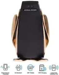 Foxmag24 Car Mount Charger Easy To Use Compatible Android Ios S5 Smart Sensor Gold