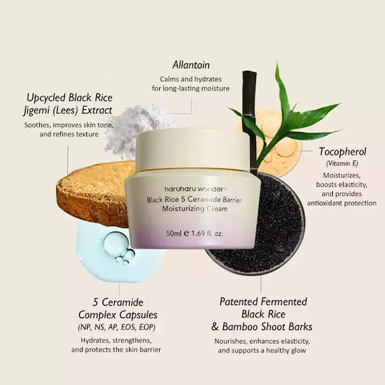 Haruharu Wonder Cream Face Day with Ceramides 50ml