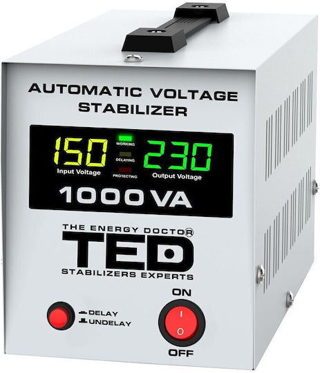 Automatic Voltage Regulator Avr 1000va Lcd