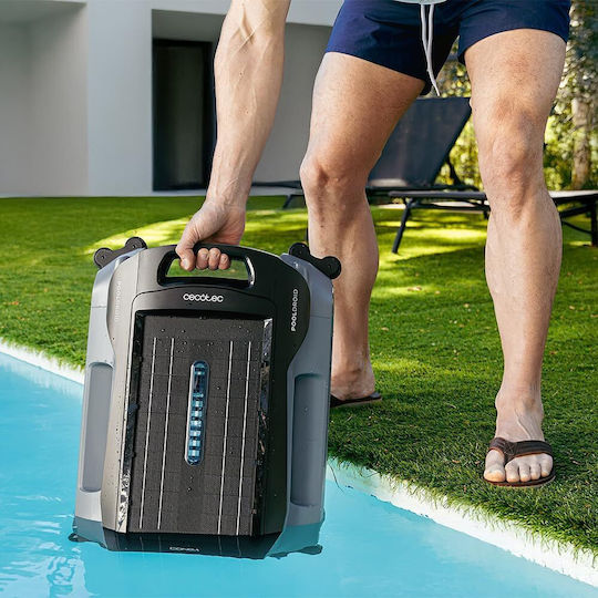 Cecotec Conga Pooldroid Aquaskater Ασύρματη Σκούπα Ρομπότ Πισίνας Τοιχωμάτων με Φίλτρο 4.5lt