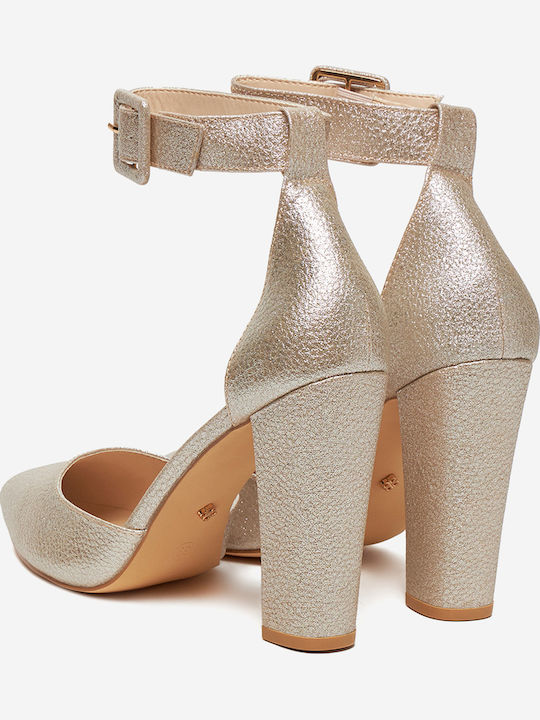 Pumps Goldene