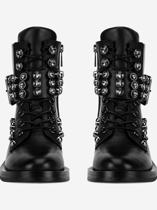 Stiefeletten Damen Schwarz