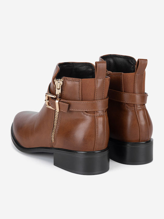Stiefeletten Damen Braun