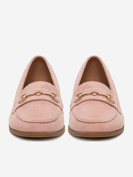 Women's Loafers in Pink Color