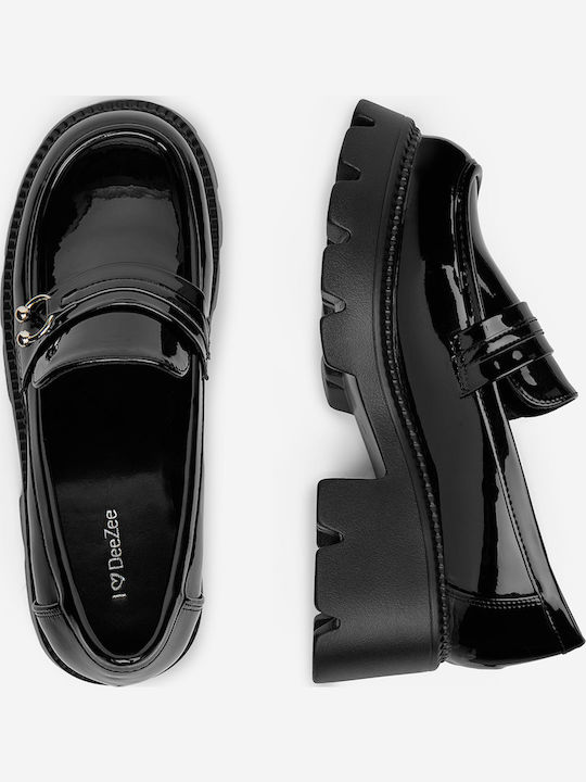 Damen Loafers in Schwarz Farbe