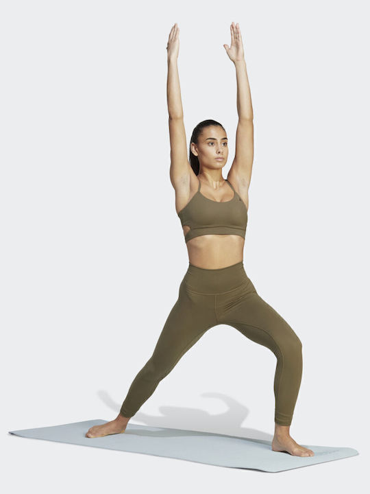 Yoga Studio Yoga Γυναικείο Cropped Κολάν Χακί