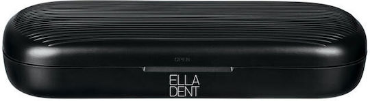 EllaDent Elektrische Zahnbürste mit Reisetasche Schwarz