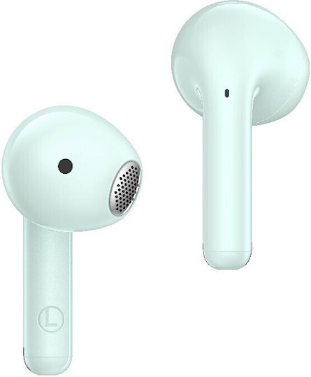 Edifier X2 Plus Earbud Bluetooth хендсфри Слушалки с Устойчивост на Пот и Кутийка за Зареждане Зелен