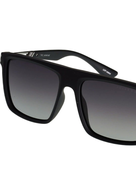 Polar Glare Bărbătești Ochelari de soare cu Negru Cadru și Negru Polarized Lentilă