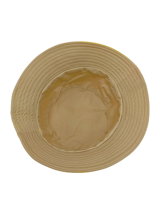 Brims and Trims Παιδικό Καπέλο Bucket Υφασμάτινο Κίτρινο