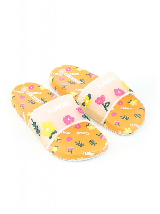 Frauen Flip Flops in Orange Farbe
