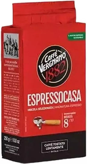 Καφές Espresso Vergnano Espresso Casa 250g Αλεσμένος