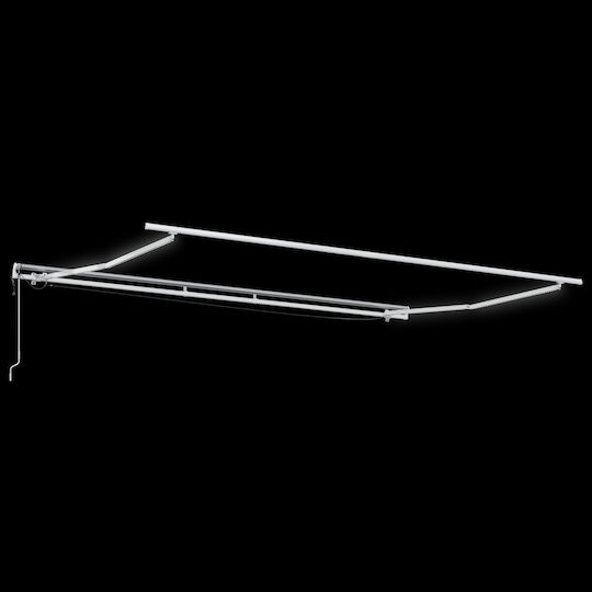 vidaXL Awning fabric White 3x5m