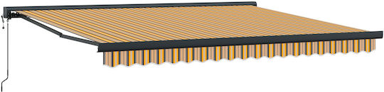 vidaXL Awning fabric Multicolour 3x4m