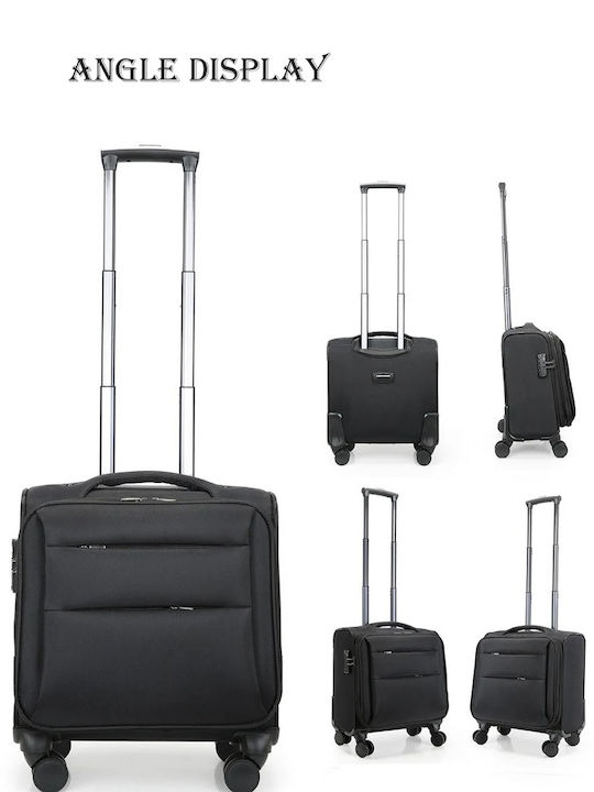 Kourk Travel Suitcase Cabin Purple with 4 Wheels Height 46cm
