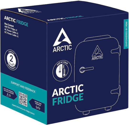Arctic Hunter Cosmetic Refrigerator 4lt With Heating Function Blue