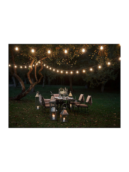 20 Lights LED 20m. Warm White type Rain 1pcs