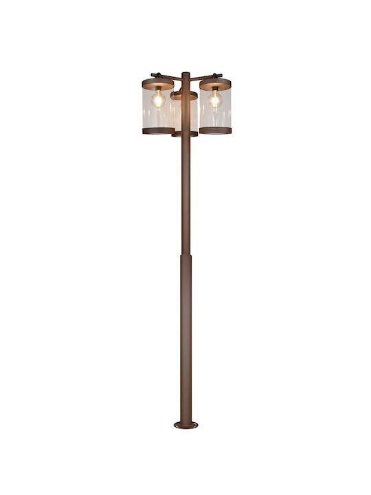 Trio Lighting Sambesi Außenstehlampe Beitrag Für Außenbereich Für E27 Bronze