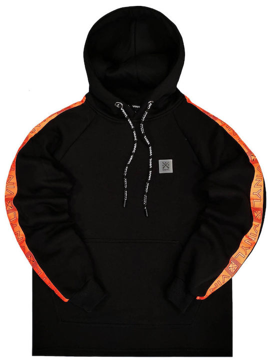 Sweatshirt mit Kapuze Schwarz