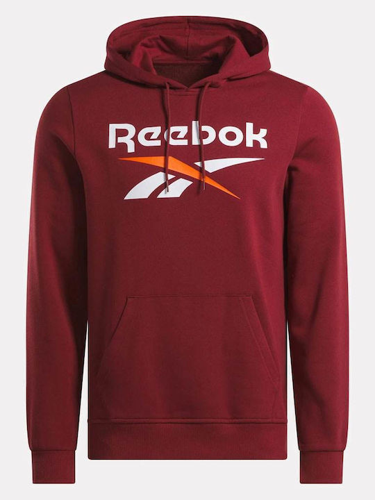 Sweatshirt Für Herren Burgundisch