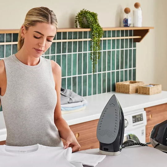 Morphy Richards Fier de Călcat cu Aburi 2400W cu Talpă Ceramică și Debit Continu de Abur 120g/min