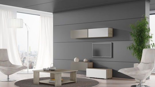 Wohnzimmer TV-Einheit Smart No 6B Gray L101xB45xH150cm