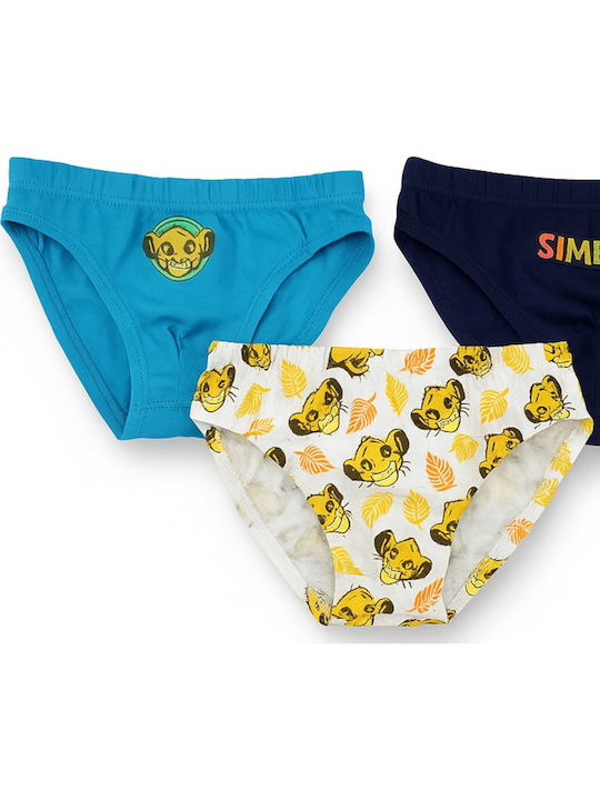 Disney Simba Set pentru copii cu chiloței Multicolore 3buc