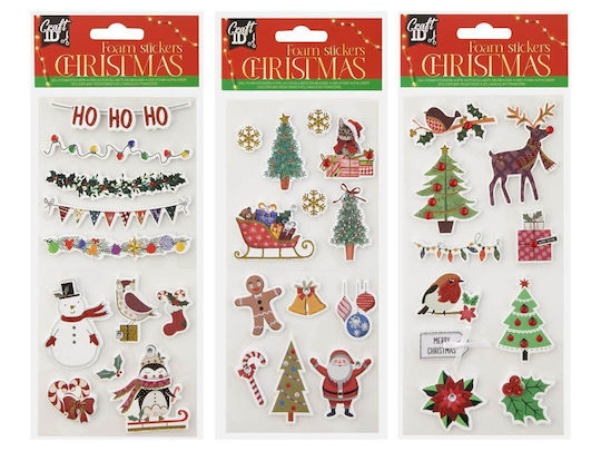 Grafix Christmas Stickers Cr8017/ge