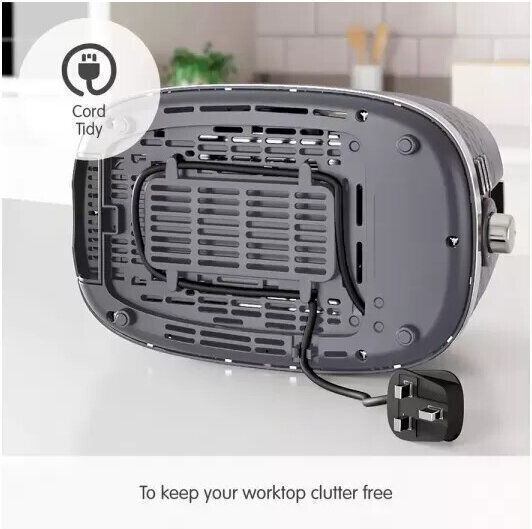 Morphy Richards Φρυγανιέρα 2 Θέσεων 850W Γκρι