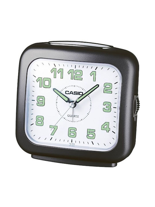 Casio Jumbo Επιτραπέζιο Ρολόι με Ξυπνητήρι Μαύρο S7225470