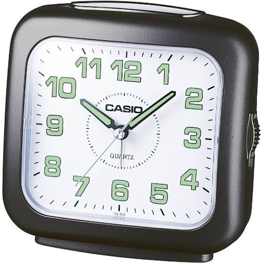 Casio Jumbo Επιτραπέζιο Ρολόι με Ξυπνητήρι Μαύρο S7225470