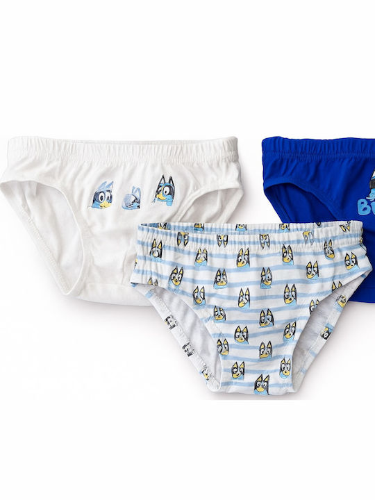 Nickelodeon Bluey Set pentru copii cu chiloței Multicolore 3buc