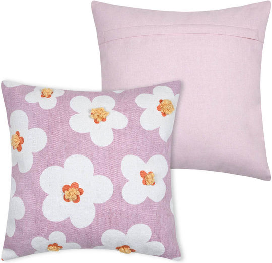 Μαξιλάρι Καναπέ S-f Sweetlove από 100% Βαμβάκι Parme C0d701003 40x40εκ.