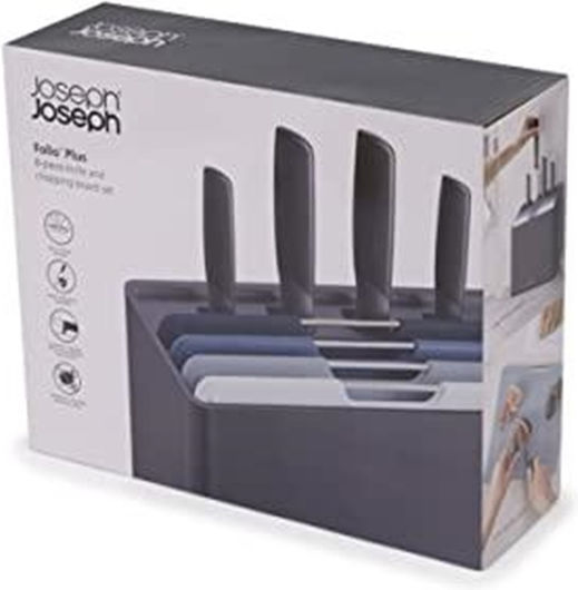 Joseph Joseph Folio Plus Set Cuțite Cu Bază Din Oțel Inoxidabil 8 Bucăți