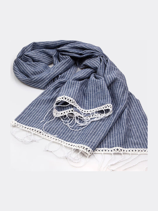 Studio Boneli Women's Scarf Light Blue
