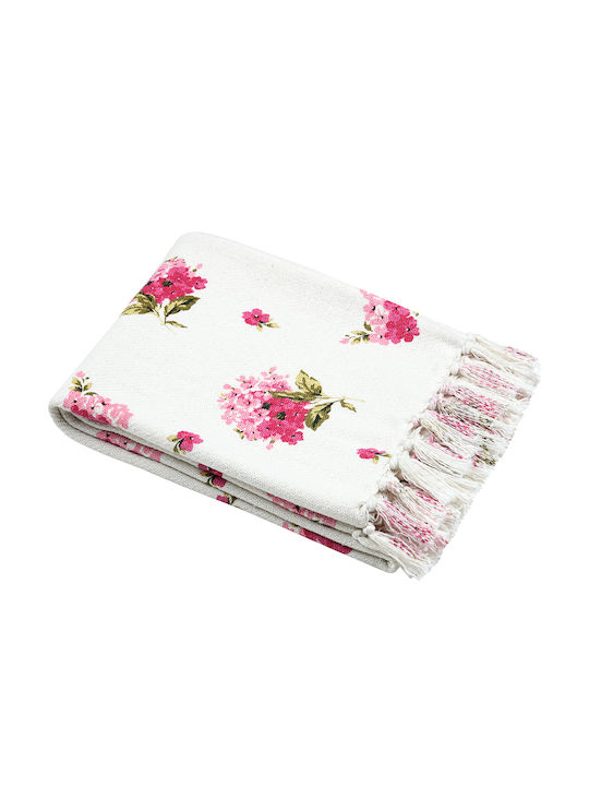 S-f Printemps Armchair Throw 125x150cm Pink