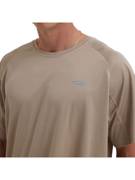 Athletic T-shirt Beige