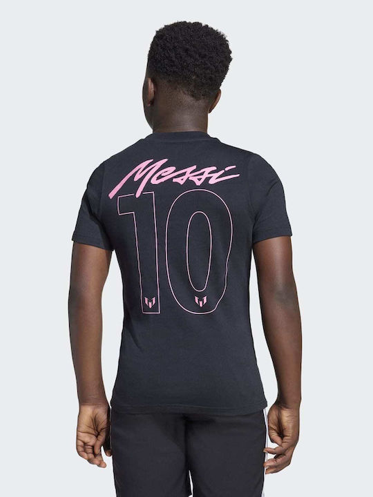 Kids' T-shirt Black Messi