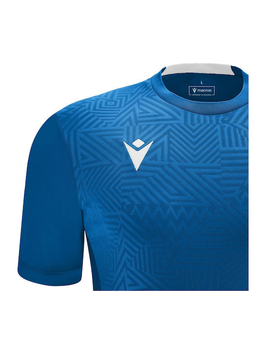 Sportliche Herrenbluse Kurzarm Blaue