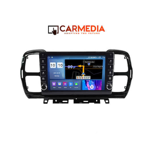 Carmedia Car Audio System for Citroen C5 Aircross 2017-2021 (Bluetooth/USB/WiFi/GPS/Apple-Carplay/Android-Auto) with Touch Screen 9"