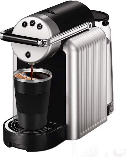 Uncle George Glass Thermos Stainless Steel 400ml Mouthpiece Black with Mouthpiece
