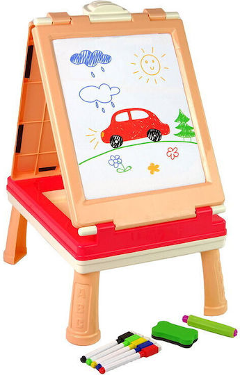 Lean Toys Tablă cu marker Față și spate Podea