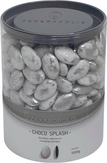 Zaxaropolis Choco Splash in Form von Standard mit Geschmack von Champagner Silber 1000gr