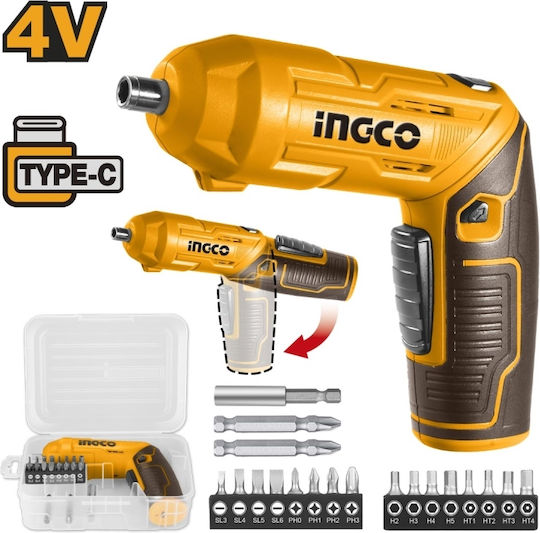 Ingco CSDLI0442 Battery Screwdriver 4V