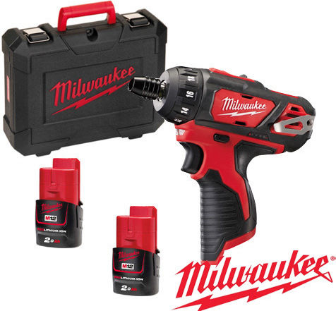 Milwaukee M12 BD-202C Δραπανοκατσάβιδο Μπαταρίας Solo Brushless 12V